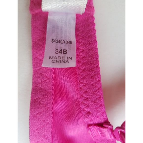 Frederick's of Hollywood Pink Lace Push-up Bra - Picture 8 of 13